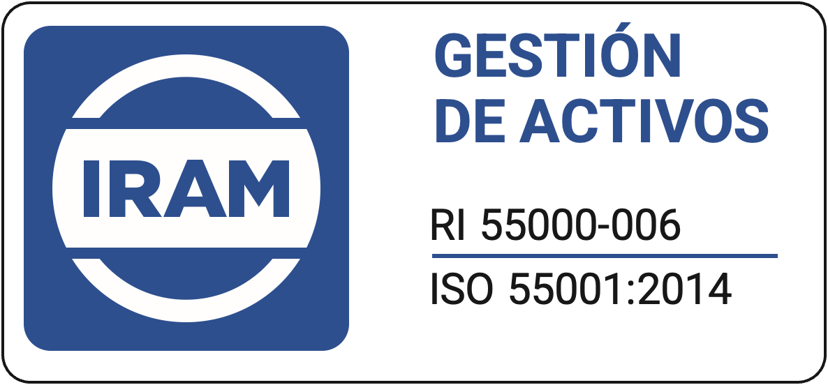 Certificación IRAM ISO 55001 de gestión de activos
